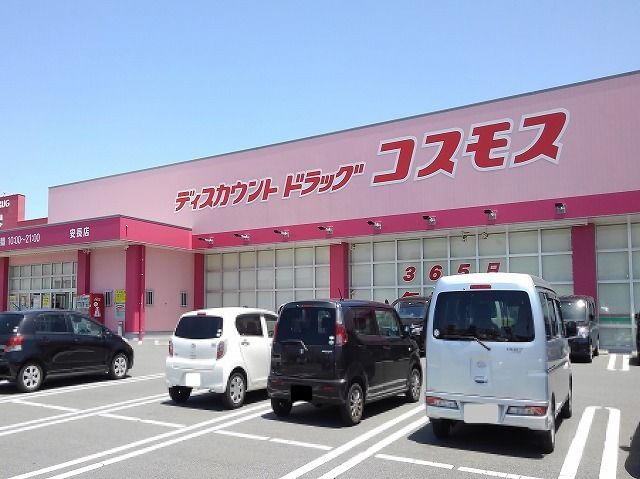 近くのコスモス安長店まで1,100m（徒歩14分）