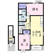 パイン ストリ－ム Aの間取り画像