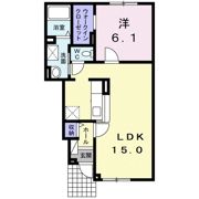 LaPace大和の間取り画像