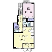 トラント・ドゥ・リス Kの間取り画像