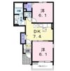 アヴァンツァートⅢの間取り画像