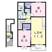 アヴァンツァートⅢの間取り画像