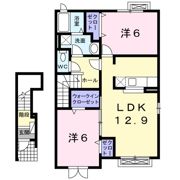 ファンタジーの間取り画像