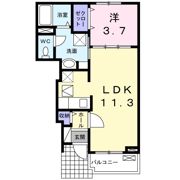 プリーマクラッセⅠの間取り画像
