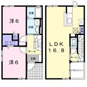 フィオーラⅡの間取り画像