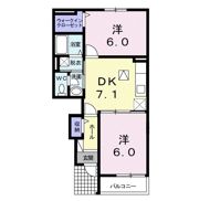 ソレイユ Ⅰの間取り画像