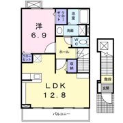 クリスタルガーデン リリーの間取り画像