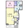 ブライトン ハウスの間取り画像