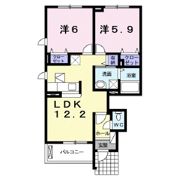 アッソラートⅠの間取り画像