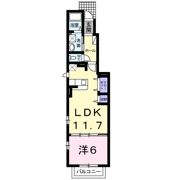 カーサ フェリーチェの間取り画像