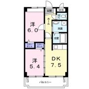 バーム ハピネスの間取り画像
