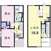 サプリング オーチャード Aの間取り画像