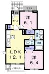フランの間取り画像