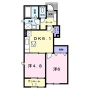 カ－サ ヒルズの間取り画像