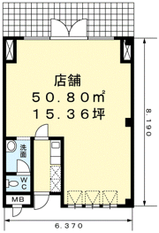 グランデ コルソⅡの間取り画像
