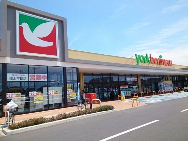 近くのヨークベニマル栃木平柳店まで1,900m（徒歩24分）