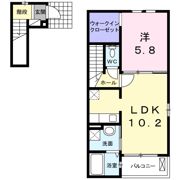 アプレンデールⅠの間取り画像