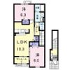 プランドール新庄Ⅰの間取り画像