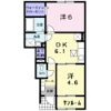 アムールⅡの間取り画像