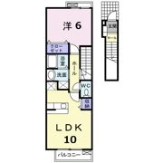 フォルシュ ハイム Bの間取り画像