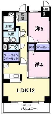 ル・パラディの間取り画像