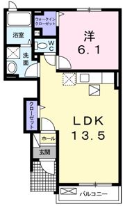 ガーデンヒルズAの間取り画像