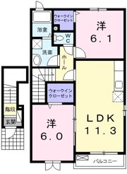 ガーデンヒルズAの間取り画像