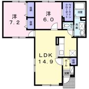 グランフォートキクチの間取り画像
