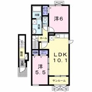 グラシア・Sの間取り画像