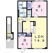 ラビアータの間取り画像
