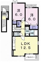 槇の木 サニーハウス2号館の間取り画像