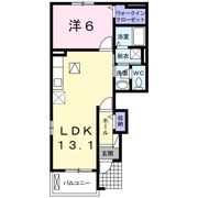 プレジールⅡの間取り画像