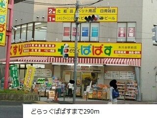 近くのどらっぐぱぱすまで290m(徒歩4分)