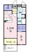 サンルーラルBの間取り画像