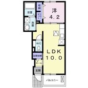 ブーゲンヒルズレイ小川Ⅱの間取り画像