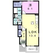 パルテール Aの間取り画像