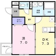 マロン レジデンスの間取り画像