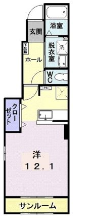 サンリット ヴィラの間取り画像