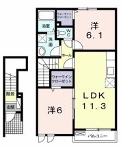 アウローラAの間取り画像