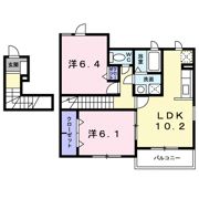 サザンクロスⅡの間取り画像