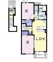 アルカンシェル東台 A棟の間取り画像