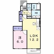 プラージュ Aの間取り画像