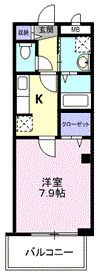 ライジングサン雅の間取り画像