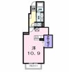 アプレンデールⅡの間取り画像