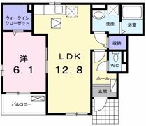 K’s Flatの間取り画像