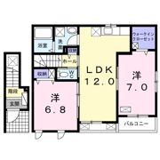 K’s Flatの間取り画像