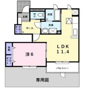 メゾン伏見の間取り画像