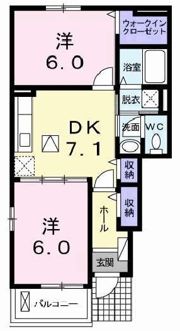 プチ アンジュの間取り画像