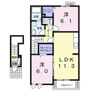 パストラーレBの間取り画像