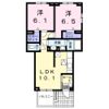ヴィレッタ二日市の間取り画像